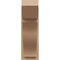 Ekena Millwork 7 1/2-in W x 18-in D x 22-in H Funston Slat Rough Cedar Woodgrain TimberThane Outlooker, Primed Tan OUTUR075X18X22FST24RCPR - alternate 6